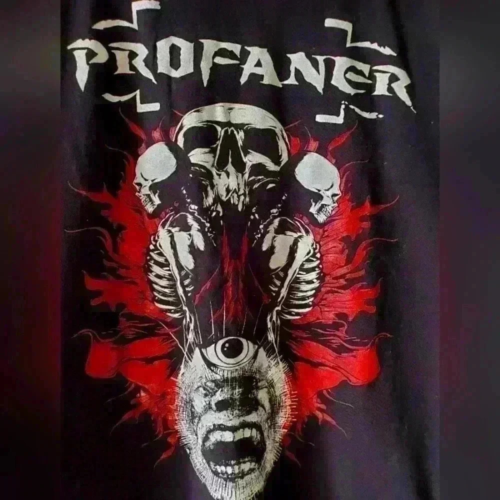 Profaner band tshirt.  Size men's small